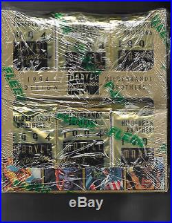 1994 Fleer Hildebrandt Brothers Marvel Masterpieces Trading Cards Jumbo(mag) Box