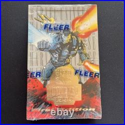 1994 Fleer Marvel Cards Universe First Edition Box War Machine Cover New U. S 1994 Fleer Marvel Cards Universe First Edition Box War Machine Cover New U. S