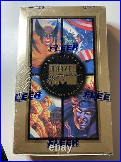 1994 Fleer Marvel Masterpiece Trading Cards SEALED UNOPENED BOX