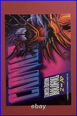 1994 Fleer Marvel Masterpieces, Carnage, Rare Bronze Holofoil, Comic Card# 2