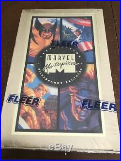 1994 Fleer Marvel Masterpieces Hilderbrandt Edition-RARE BOX! NICE CARDS