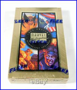 1994 Fleer Marvel Masterpieces Trading Card Box Sealed (36 Packs)