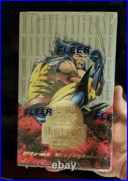 1994 Fleer Marvel Universe Trading Card Box 1st Edition Sealed NEW RARE