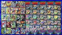 1994 Fleer Marvel Universe V MASTER SET ALL Subsets/Ultraprints/Promos, NM+