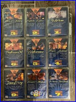 1994 Fleer Ultra X-Men Marvel Complete Set (150 Cards) + 1 Complete Subset + Dup