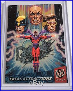 1994 Fleer Ultra X-Men Silver X-Overs 1 2 3 4 5 6 Marvel X-Over NM/MINT Set
