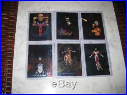 1994 Fleer Ultra X-men Silver X-overs Trading Cards Set 1 6 Marvel Comics Rare