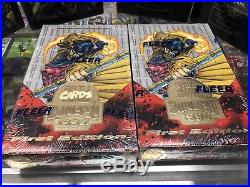 1994 MARVEL UNIVERSE SEALED BOX LOT (x2) TRADING CARDS GAMBIT ON BOXES