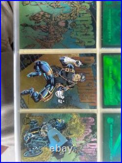 1994 Marvel Cards Universe Limited Edition To Nine Foil Cards