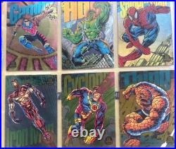 1994 Marvel Cards Universe Limited Edition To Nine Foil Cards