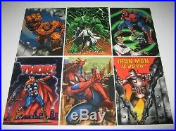 1994 Marvel Flair PEPSI (Mexico variant) Incomplete Base Set (98 Cards) NM+ RARE