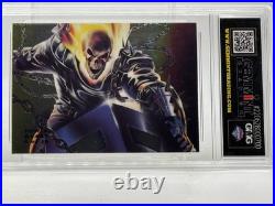 1994 Marvel FleerFlair Power Blast Gold GHOST RIDER (#'d 9/ 18)