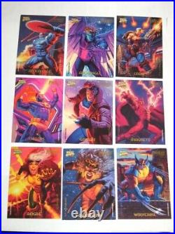 1994 Marvel Masterpieces 140 Card Set +9 Card Power Blast Set +10 Card Holofoil