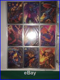 1994 Marvel Masterpieces Card Set Bronze Gold Silver Holofoil Insert Card Sets