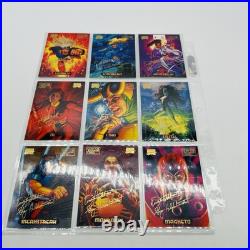 1994 Marvel Masterpieces Gold Foil Signature Series Complete Set 140 Cards NM/M 1994 Marvel Masterpieces Gold Foil Signature Series Complete Set 140 Cards NM/M