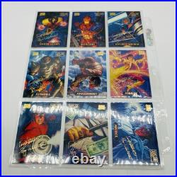 1994 Marvel Masterpieces Gold Foil Signature Series Complete Set 140 Cards NM/M 1994 Marvel Masterpieces Gold Foil Signature Series Complete Set 140 Cards NM/M