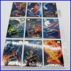 1994 Marvel Masterpieces Gold Foil Signature Series Complete Set 140 Cards NM/M 1994 Marvel Masterpieces Gold Foil Signature Series Complete Set 140 Cards NM/M