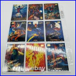 1994 Marvel Masterpieces Gold Foil Signature Series Complete Set 140 Cards NM/M 1994 Marvel Masterpieces Gold Foil Signature Series Complete Set 140 Cards NM/M