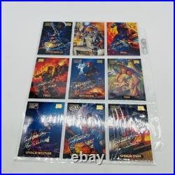 1994 Marvel Masterpieces Gold Foil Signature Series Complete Set 140 Cards NM/M 1994 Marvel Masterpieces Gold Foil Signature Series Complete Set 140 Cards NM/M