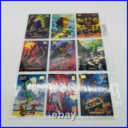 1994 Marvel Masterpieces Gold Foil Signature Series Complete Set 140 Cards NM/M 1994 Marvel Masterpieces Gold Foil Signature Series Complete Set 140 Cards NM/M