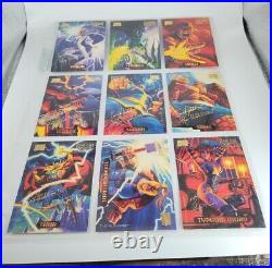 1994 Marvel Masterpieces Gold Signature Complete Card Set (140 Cards)