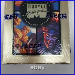 1994 Marvel Masterpieces Hildebrandt Brothers Trading Cards Box FACTORY SEALED 1994 Marvel Masterpieces Hildebrandt Brothers Trading Cards Box FACTORY SEALED