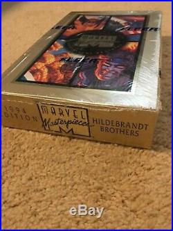 1994 Marvel Masterpieces Trading Cards SEALED UNOPENED BOX 36 Packs! Fleer