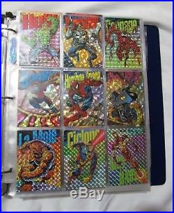 1994 Marvel Pepsi Cards Mexico Complete 100 + Prisms + Holograms. Near Mint