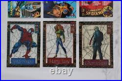 1994 Marvel Spider-Man Complete Base Set Suspended Animation Hologram Insert 1st