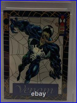 1994 Marvel Spider-Man Suspended Animation Venom #4 Acetate Clear Graded 10 Gem