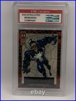 1994 Marvel Spider-Man Suspended Animation Venom #4 Acetate Clear Graded 10 Gem