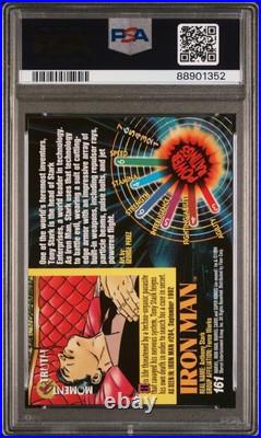 1994 Marvel Universe #161 Iron Man PSA 10 Awesome card 1994 Marvel Universe #161 Iron Man PSA 10 Awesome card