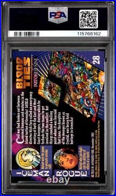 1994 Marvel Universe #28 Iceman/rogue Pop Of 7