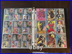1994 Marvel Universe Complete Base Set + Power Blast & Suspended Animation Sets