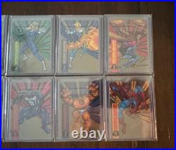 1994 Marvel Universe Complete Base Set + Power Blast & Suspended Animation Sets