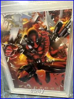 1994 Marvel Universe Flair Power Blast Deadpool #16 PSA 10 Rare Card $$$