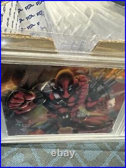 1994 Marvel Universe Flair Power Blast Deadpool #16 PSA 10 Rare Card $$$