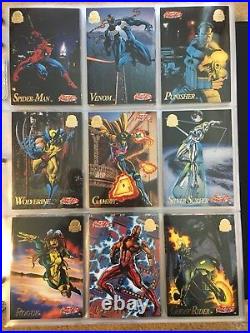 1994 Marvel Universe Series 5 Trading Cards COMPLETE BASE SET, #1-200 NM/M Fleer