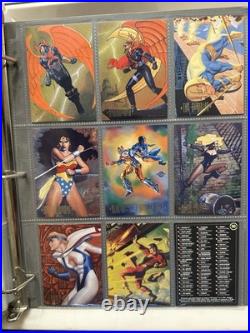 1994 Skybox dC Marvels complete set! Pristine condition