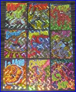 1994 Spanish/Mexico Marvel Pepsi BASE & PRISM Sets with Collector's Album RARE