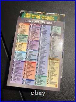 1995 FLEER MARVEL METAL COMPLETE SET With METAL AND GOLD BLASTERS (MISSING 1 GOLD)