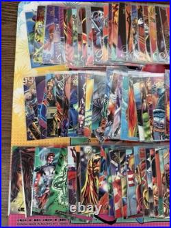 1995 Flair Marvel Annual Complete Base Set 1-150 Full Set Penny Sleeved NM-MT