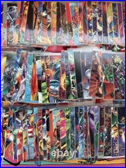 1995 Flair Marvel Annual Complete Base Set 1-150 Full Set Penny Sleeved NM-MT