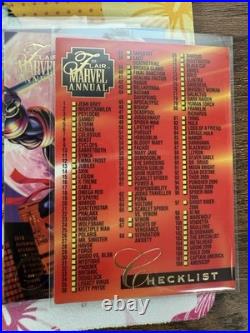 1995 Flair Marvel Annual Complete Base Set 1-150 Full Set Penny Sleeved NM-MT