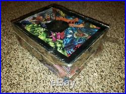 1995 Flair Marvel Annual Factory Box 24 Sealed Packs Rare