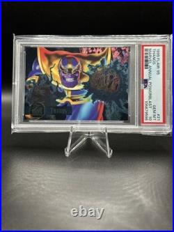 1995 Fleer Flair #21 of 24 Thanos Marvel Annual Powerblast PSA 10 Gem Mint 1995 Fleer Flair #21 of 24 Thanos Marvel Annual Powerblast PSA 10 Gem Mint