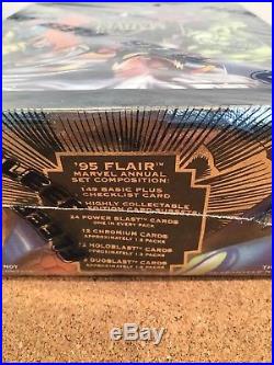 1995 Fleer Flair Marvel Annual Series 2 Trading Cards Unopened Box Sealed