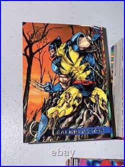 1995 Fleer Flair Marvel Annual Trading Cards COMPLETE BASE SET, #1-150 Hulk Thor
