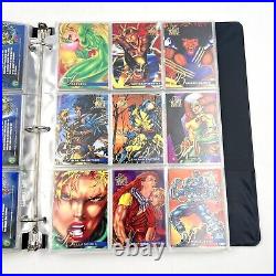1995 Fleer Flair Marvel Annual Trading Cards COMPLETE BASE SET, #1-150 NM/M