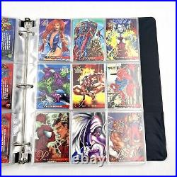 1995 Fleer Flair Marvel Annual Trading Cards COMPLETE BASE SET, #1-150 NM/M